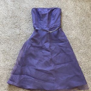 Retro purple 1950s swing dress/ homecoming dress prom dress